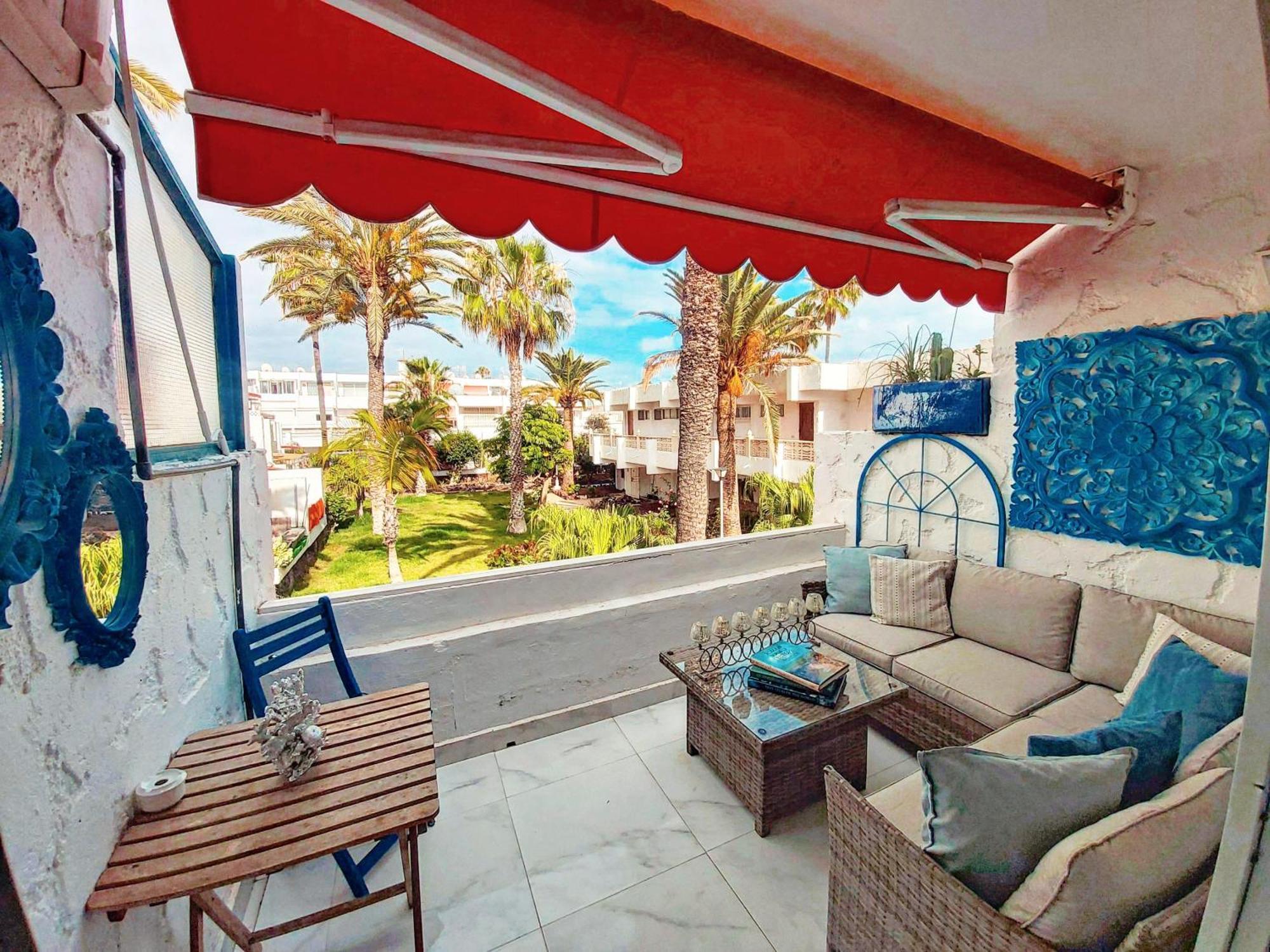 Canarian Blue Suite Tropical Garden View & Pool طوستا ديل سيلونثيو المظهر الخارجي الصورة
